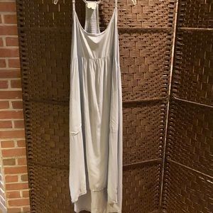 Anthropologie Gwendolyn Chambray Dress XS